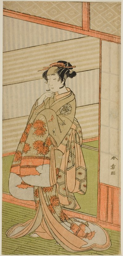 演员中村俊夫（Noshio I），角色不明 作者 胜川俊章