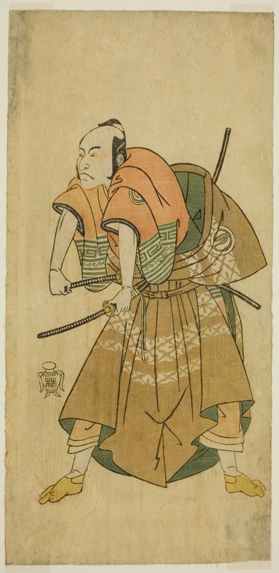 1768 年二月在市村剧场（？）演出的《曾我大牟加师》（？ 作者 胜川俊章