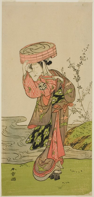 演员濑川雄二郎（或濑川菊之条三世），角色不明 作者 胜川俊章