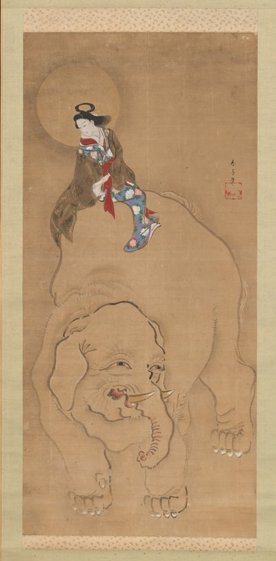Eguchi no Kimi，18世纪末至19世纪初。 作者 胜川顺亭