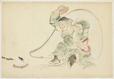 幸福之神大空带着他的魔法
槌子 作者 北斋葛饰（学校）
