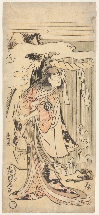 女性角色的演员 作者 葛饰北斋
