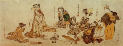 歌舞uki的典故 作者 葛饰北斋