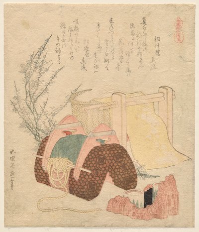 棉花马，摘自《马的一切》（All Things Horse）。 作者 葛饰北斋