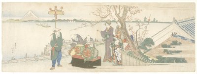 Daikagura Performers，1801-1805 作者 葛饰北斋