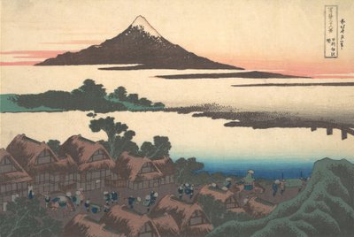 海省伊泽的黎明，来自系列作品《三十六》，约1830-32。 作者 葛饰北斋