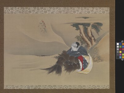 匆匆采集者之梦（水墨、绢本设色） 作者 葛饰北斋