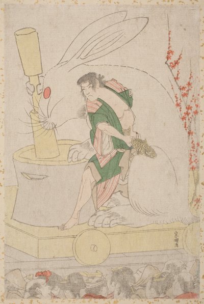 兔年节日花车 作者 葛饰北斋