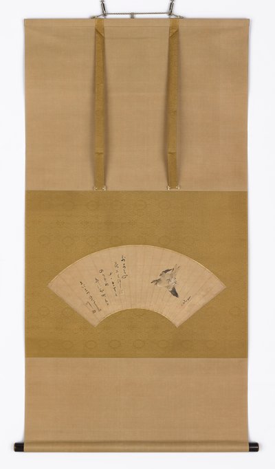 飞天杜鹃，江户时期，约1809年。 作者 葛饰北斋