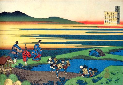 选自《百首诗人的百首诗》：山治仁史，c1830。 作者 葛饰北斋