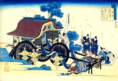 摘自《百诗集百首诗》：Su原道真，c1830。 作者 葛饰北斋