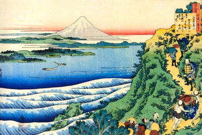 摘自《百诗集百首诗》：山部明人，c1830。 作者 葛饰北斋