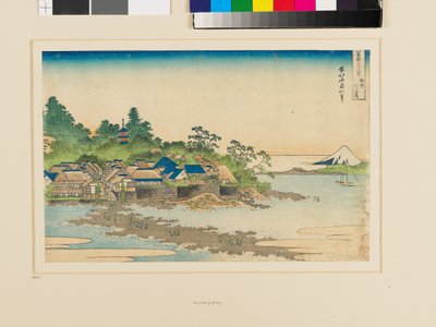 江之岛的富士山 作者 葛饰北斋
