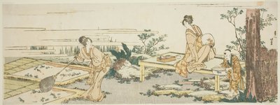 金鱼养殖场 作者 葛饰北斋