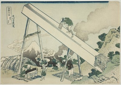 富士山三十六景 "系列之 "富士山三十六景 "之 "富士山三十六景" 作者 葛饰北斋