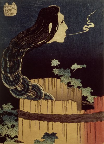 日本幽灵（木刻） 作者 葛饰北斋