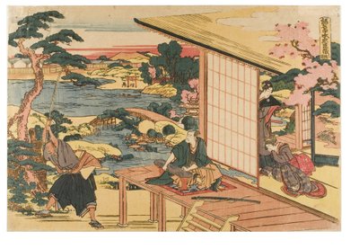 忠臣库》，第二幕 作者 葛饰北斋