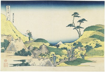 降低目黑，1831-1834 作者 葛饰北斋
