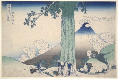 海省三岛山口，选自《富士山三十六景》系列 作者 葛饰北斋