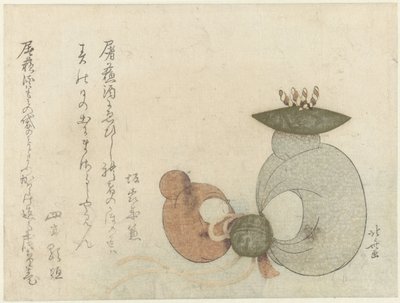 猴子玩偶 作者 葛饰北斋