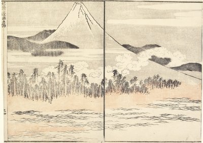 富士山，1816年 作者 葛饰北斋
