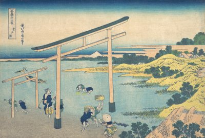 Noboto Bay Noboto no ura，选自《富士山三十六景》系列Fugaku ...，约1830-32。 作者 葛饰北斋