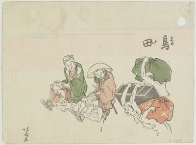 Shimada，1799-1802 作者 葛饰北斋