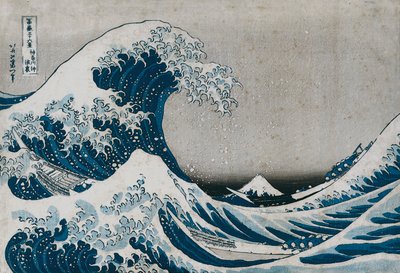 神奈川大波浪，来自系列“富士山的36景” 作者 葛饰北斋