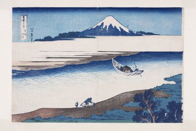 武藏省的宝石河（武藏玉川）（彩色木版画 作者 葛饰北斋