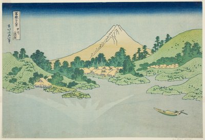 甲州御坂的水面（甲州御坂水门），选自 "富士山三十六景 "系列 作者 葛饰北斋
