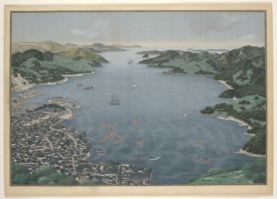 长崎港
长崎湾 作者 川原惠贺（工作室）