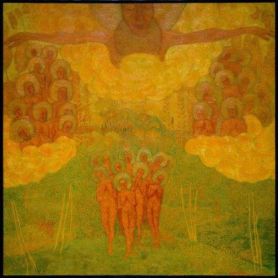 天堂的胜利（壁画设计） 作者 卡齐米尔·塞韦里诺维奇·马列维奇