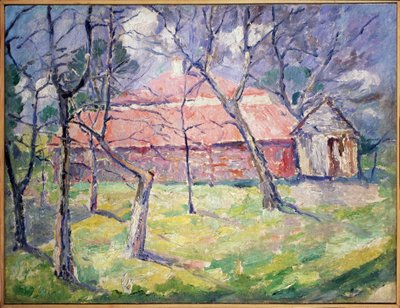 Landscape near Kiev, Ukraine 作者 卡齐米尔·塞韦里诺维奇·马列维奇