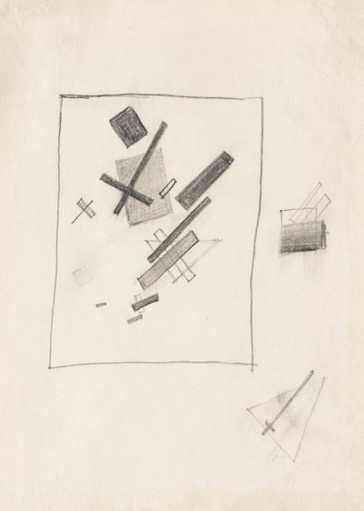 百感交集c。 1916年。 作者 卡齐米尔·塞韦里诺维奇·马列维奇