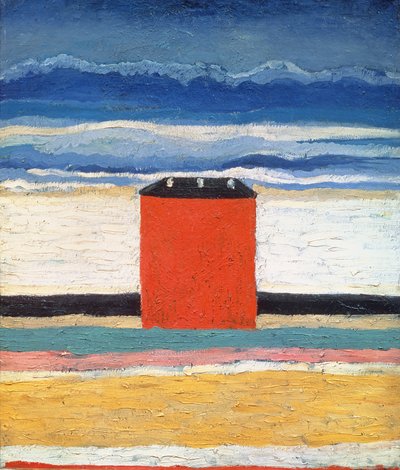 红楼，1932年 作者 Kazimir Severinovich Malevich