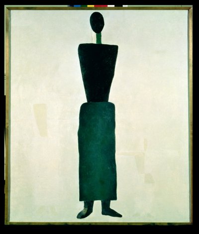 至高无上的女性形象，1928-32 作者 Kazimir Severinovich Malevich