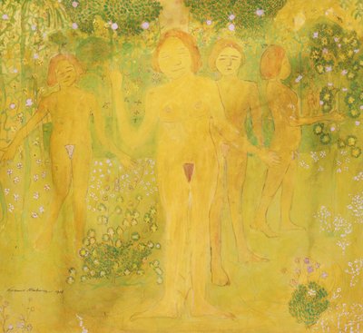 诱惑的秘密，1908年 作者 卡齐米尔·塞韦里诺维奇·马列维奇