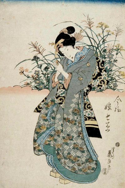 七种草药的盛宴，19世纪初。 作者 京西铁