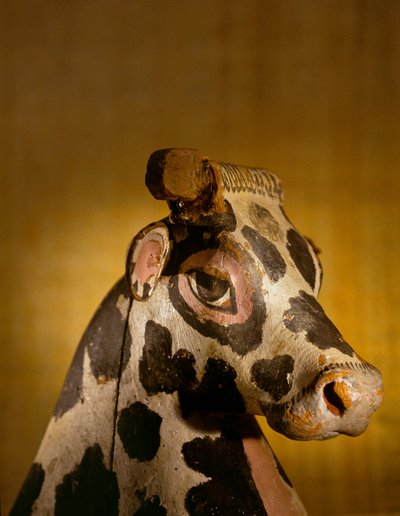 牛女神头像；阿蒙霍特普二世；KV35；帝王谷，2009 年（照片） 作者 肯尼思·加勒特