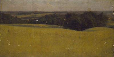 拉长的影子》，1888年。 作者 凯尼恩·考克斯（Kenyon Cox）