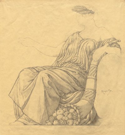 素描 作者 凯尼恩·考克斯（Kenyon Cox）