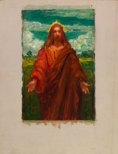 为基督而研究，1905年。 作者 凯尼恩·考克斯（Kenyon Cox）