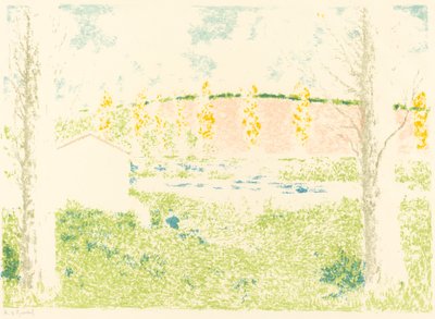 有房子的风景(Paysage avec maison) 作者 克尔·泽维尔·罗素