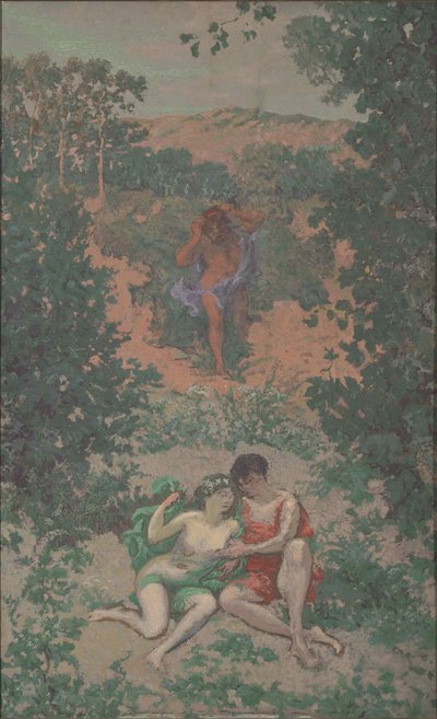 Polyphemus, Acis and Galatea, 1867-1944. 作者 克尔·泽维尔·罗素