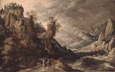 托比亚斯和天使的风景 作者 克斯蒂安·科宁克