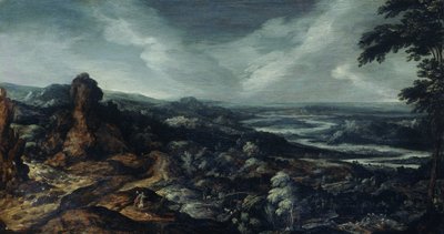 托比亚斯与天使的全景图 作者 Kerstiaen de Keuninck（归因于）