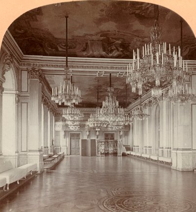 1901年，瑞典斯德哥尔摩皇宫舞厅。 作者 Keystone View公司