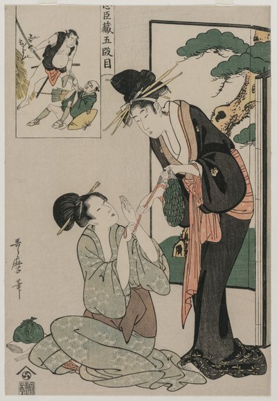 忠仓忠诚的仓库》第五幕 作者 北川宇多郎