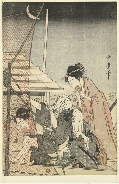 夜钓 作者 北川宇多郎