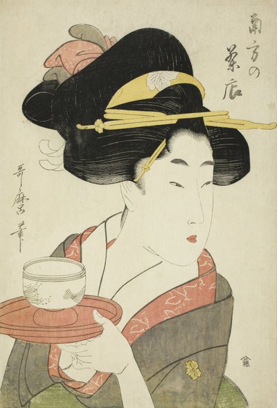 南方茶馆 作者 Kitagawa Utamaro